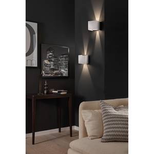 LED-wandlamp Atassu IV aluminium - 2 lichtbronnen