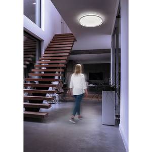 LED-plafondlamp Bellevue acryl/ijzer - 1 lichtbron - Zilver