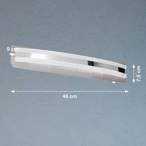 LED-Wandleuchte Albox Acrylglas / Eisen - 1-flammig