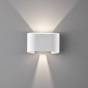 LED-wandlamp Atassu VI aluminium - 2 lichtbronnen
