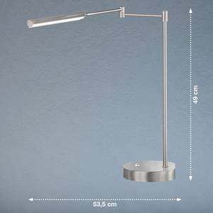 Lampe Audrey Fer - 1 ampoule - Argenté