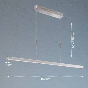 LED-hanglamp Caneva acryl/ijzer - 2 lichtbronnen