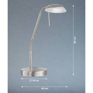 LED-tafellamp Bolney glas/ijzer - 1 lichtbron