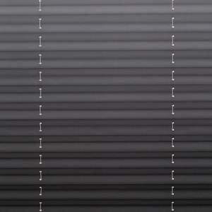 Plissé Klemfix Kleurverloop polyester - Grijs / Wit - 90 x 130 cm