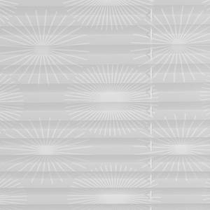 Plissee Klemmfix Sonne Polyester - Weiß / Sonne - 45 x 130 cm
