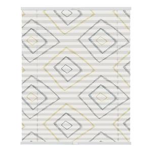 Plissee Klemmfix Stripy Boho Rectangle Polyester - Beige - 60 x 130 cm