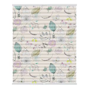 Store plissé sans perçage Boho Garden Polyester - Multicolore - 70 x 130 cm