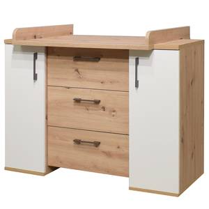 Verschoningscommode Cindy Wit - Plaatmateriaal - 117 x 92 x 71 cm