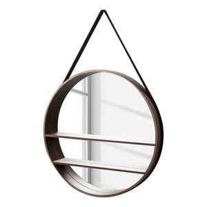 Wandspiegel Belden spiegelglas/multiplex - walnotenhout