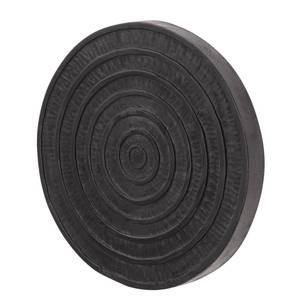 Muurdecoratie Salome suarhout - zwart - Diameter: 50 cm