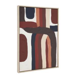 Quadro Djarra Tela / MDF - Multicolore