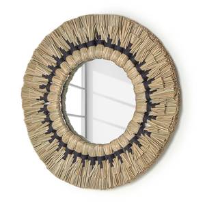 Specchio da parete Akila Specchio / Ferro - Naturale / Nero