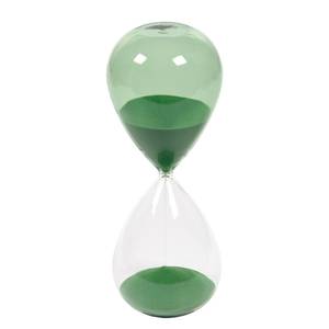 Zandloper Breshna gekleurd glas - groen