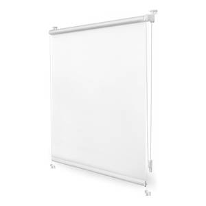 Klemfix-rolgordijn Clanes polyester - Wit - 60 x 150 cm