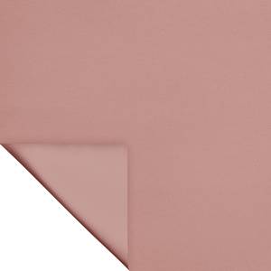 Klemfix-rolgordijn Clanes polyester - Oud pink - 120 x 150 cm