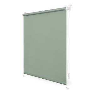 Klemfix-rolgordijn Clanes polyester - Groen - 80 x 150 cm
