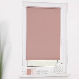 Klemfix-rolgordijn Clanes polyester - Oud pink - 60 x 150 cm