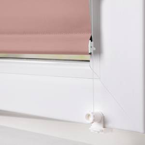 Klemfix-rolgordijn Clanes polyester - Oud pink - 60 x 150 cm