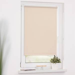 Klemmfix-Rollo Clanes Polyester - Creme - 100 x 150 cm