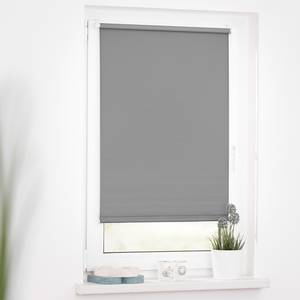 Klemmfix-Rollo Clanes Polyester - Grau - 100 x 150 cm