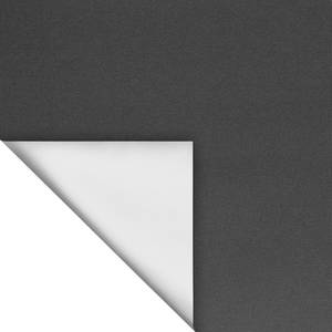 Klemfix-rolgordijn Concio polyester - Antraciet - 80 x 150 cm