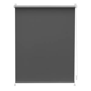 Klemfix-rolgordijn Concio polyester - Antraciet - 100 x 150 cm