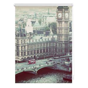 Klemmfix-Rollo London Westminster Polyester - Grau - 80 x 150 cm