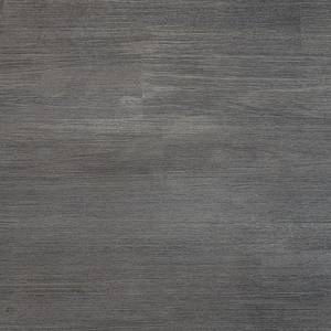 Table Amonita (Avec rallonge) - Acacia massif / Acier - Acacia gris / Noir