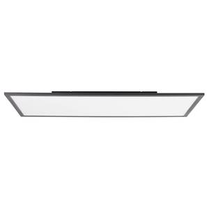 Plafondlamp Jacinda acrylglas/aluminium - 1 lichtbron - Zwart