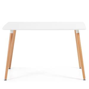 Table Algona Blanc / Imitation chêne