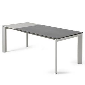 Table Retie I (Extensible) - Gris foncé - Largeur : 160 cm - Gris lumineux