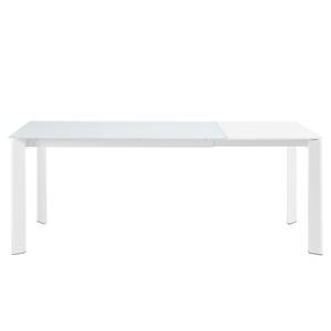 Eettafel Retie II (met uitschuiffunctie) - Wit - Breedte: 140 cm