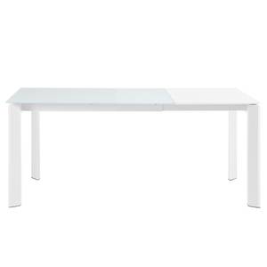 Eettafel Retie II (met uitschuiffunctie) - Wit - Breedte: 120 cm