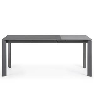 Tavolo da pranzo Retie I (allungabile) - Grigio scuro - Larghezza: 120 cm - Color antracite