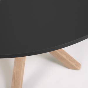 Table Ayanka Noir / Imitation chêne