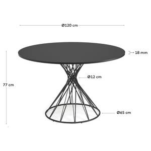 Table Asyan Noir