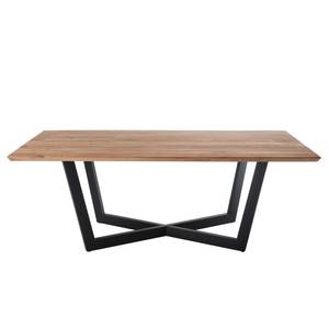 Table Conna Acacia - Largeur : 180 cm - Bord suisse