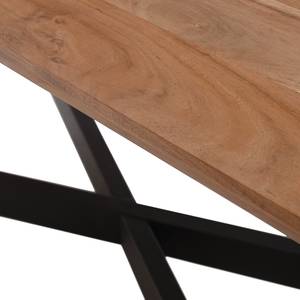 Table Conna Acacia - Largeur : 180 cm - Bord suisse