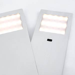 LED-inbouwlamp Helena V polycarbonaat/aluminium - 2 lichtbronnen