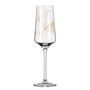 Flûte à champagne Touche de rosé II Verre cristallin - Transparent / Rose doré - Contenance : 0,23 L