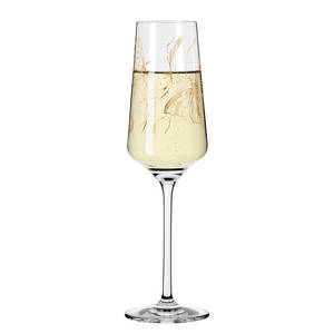 Flûte à champagne Touche de rosé II Verre cristallin - Transparent / Rose doré - Contenance : 0,23 L