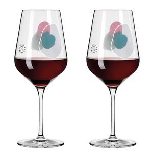 Verres à vin Rêve d’été (lot de 2) Verre cristallin - Transparent - Contenance : 0,57 L