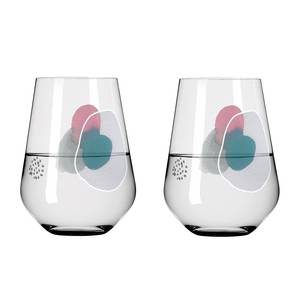 Verres Rêve d’été (lot de 2) Verre cristallin - Transparent - Contenance : 0,54 L