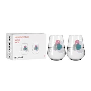 Verres Rêve d’été (lot de 2) Verre cristallin - Transparent - Contenance : 0,54 L