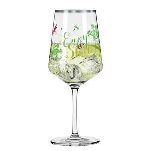 Verre apéritif Sommertau III Verre cristallin - Transparent / Vert - Contenance : 0,54 L