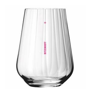 Verres Étoile (lot de 2) Verre cristallin - Transparent / Platine - Contenance : 0,36 L