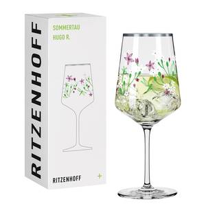 Bicchiere da aperitivo Sommertau IV Cristallo - Trasparente / Platino - Capacità: 0.54 l