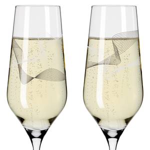 Bicchiere champagne Kristallwind II (2) Cristallo - Trasparente - Capacità: 0.25 L