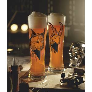 Verres à bière Heldenfest II (lot de 2) Verre - Transparent - Contenance : 0,61 L