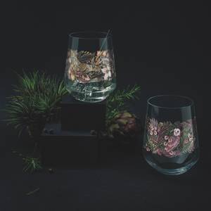 Verres à cocktail Fauna IV (lot de 2) Verre cristallin - Multicolore - Contenance : 0,71 L